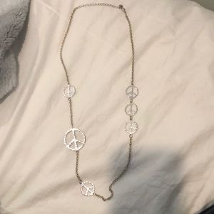 Peace Sign Necklace